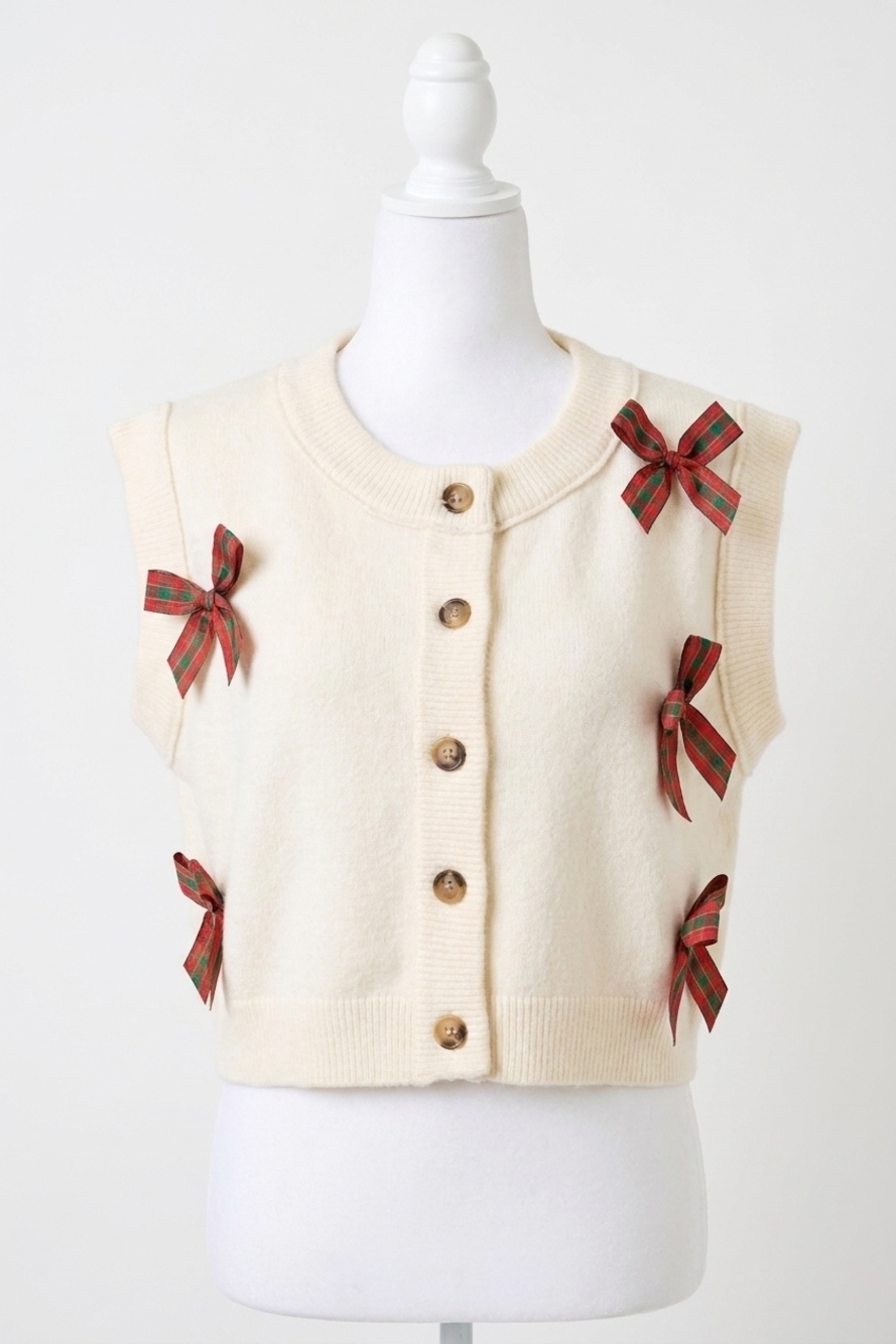 NEW DAY + MOON blair sweater in ivory